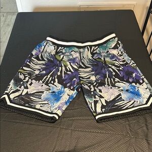 Floral Patterned Shorts